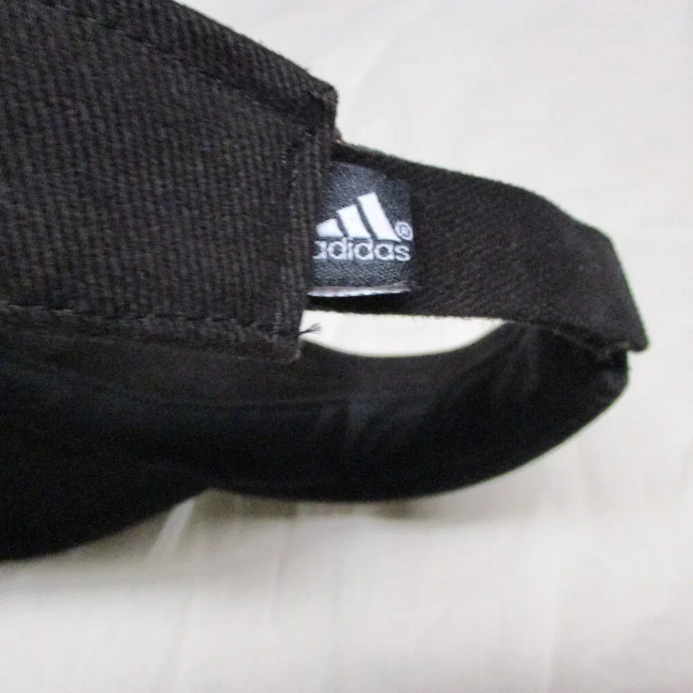 Adidas Embroidered Visor Hat Black Unisex Size | One Size‎